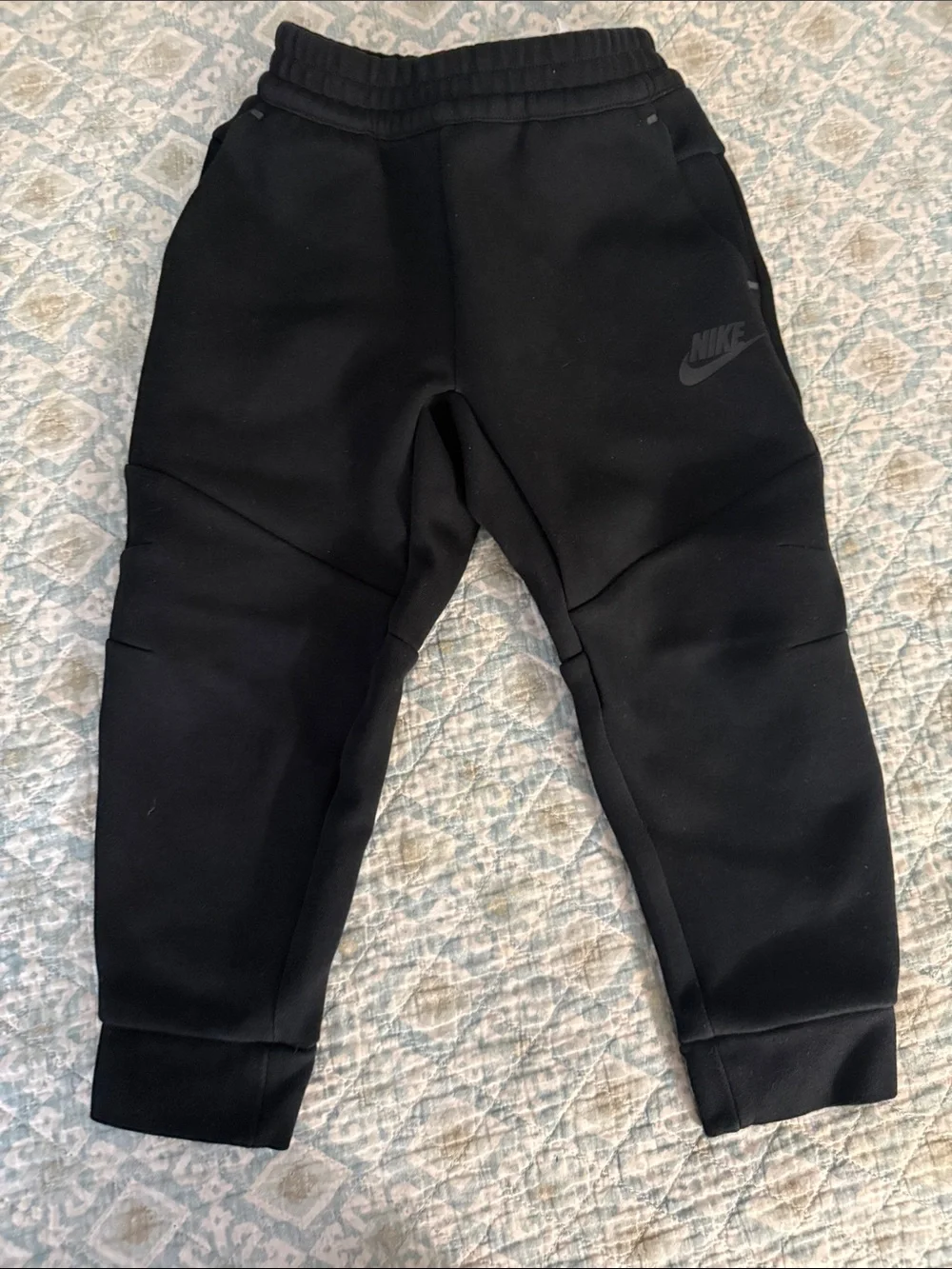 Nike Black Hooded Jacket and Jogger Set for Kids